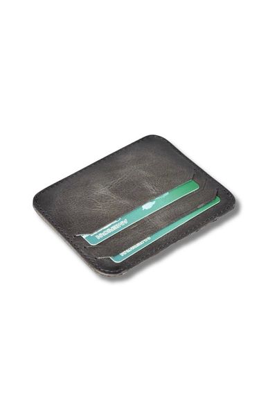 Vemora Pedro Slim Leather Card Holder VS4EF Gray