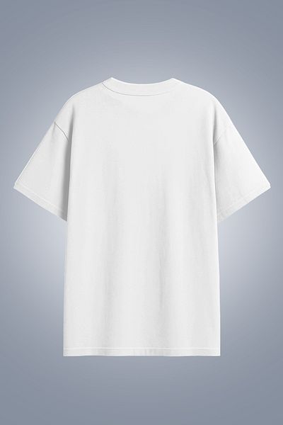 bilcee Women's White Oversize T-Shirt 4583