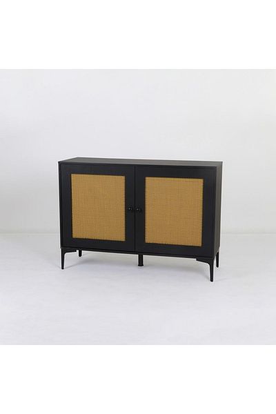 DEC13 Modern buffet cabinet with unique design, 2 doors