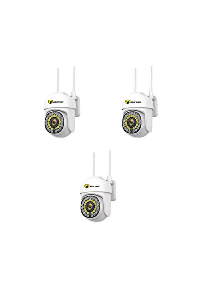 COBI SMART® Set 3 camere supraveghere Wi-Fi JORTAN JT-8161QJ, IP66, 2 MP, 1920x1080