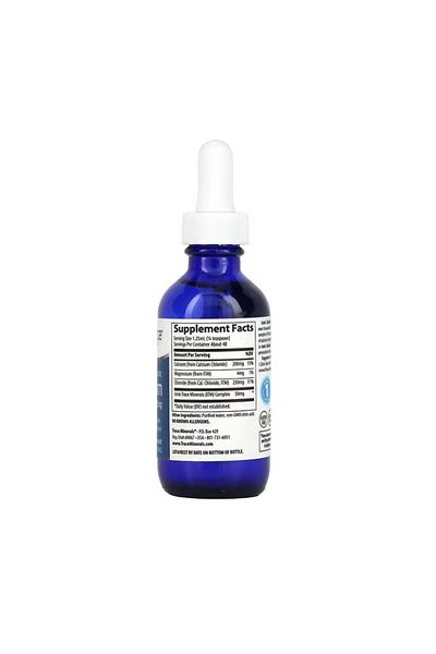 Trace Minerals Ionic Calcium (Calciu Ionic) 200mg 59 ml - Trace Minerals