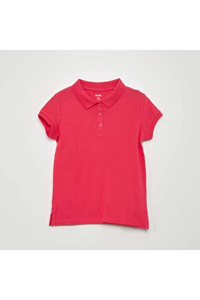 KIABI Short-sleeved polo shirt PINK