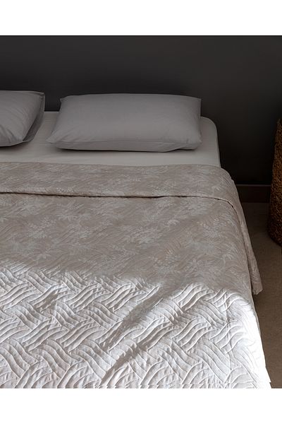 Madame Coco Jannie Double Bedspread - Beige