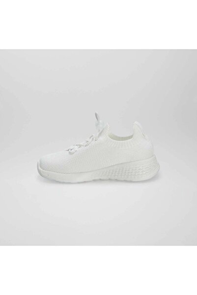 KIABI Running style mesh trainers WHITE