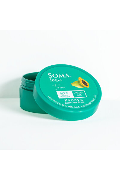 ALKHURAIJI سوما كريم التسمير بزيت البابايا الطبيعي 150جم