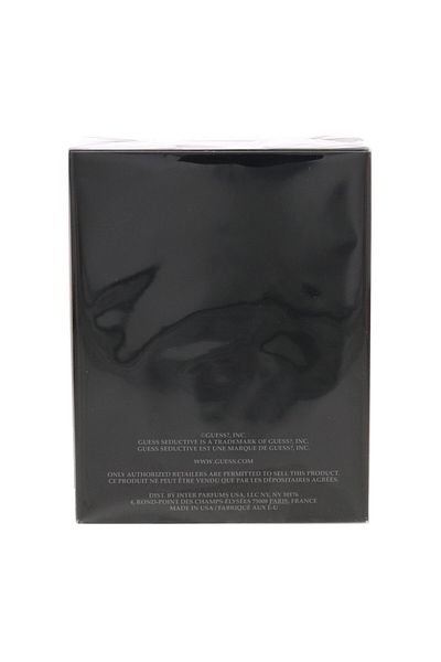 Guess Seductive Homme Noir EDT for Men – 100ml Eau de Toilette, Bold & Sensual Fragrance