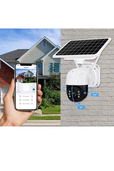 COBI SMART® Surveillance camera JT-8181XM, Wi-Fi, IP66, 3 MP, 1920x1080, Adjustable Photovoltaic Panel