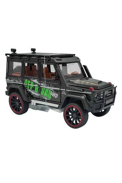 Vardem Die Cast Off Road Pull and Drop 1:22 Steam Exhausting, Sound and Lighted Steam Jeep