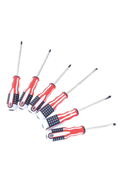 COBI SMART® Set of 6 American screwdrivers, magnetic tips, ergonomic handle –...