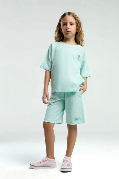 U.S. Polo Assn. Girl's Bermuda Set - Nile