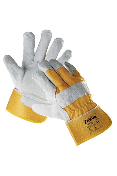 COBI SMART® Manusi Yellow, spalt gros bovina, galbene, marimea 10.5 - COBI SM...