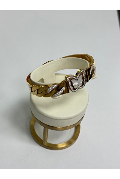 VLDORO Butterfly Motif Steel Bracelet