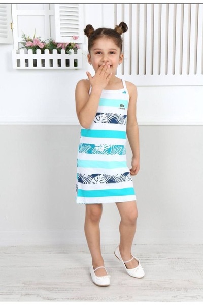 ixoskids club فستان بناتي بحزام