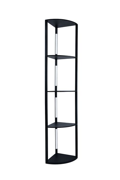 sharpdo Living Room Bedroom Study Room Decoration LED Bookshelf Lamp, Movable 4-Tier Floor Lamp