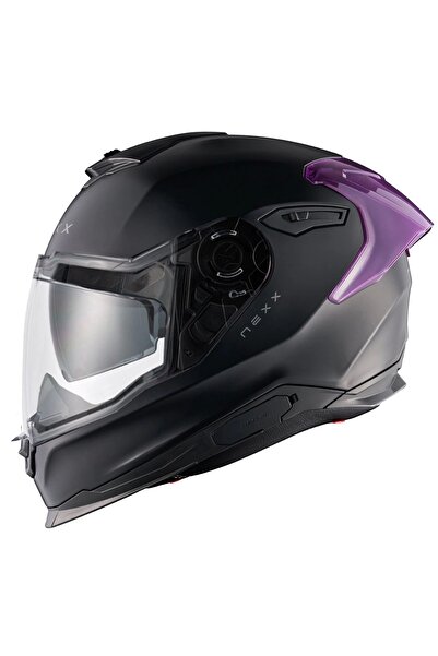 Nexx Y.100R SUBSONIC MAT SİYAH-PEMBE KASK