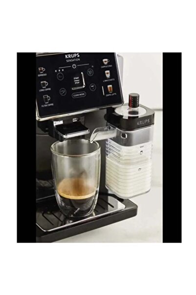Krups Espressor automat Sensation Milk EA912HF0, 1450 W, 1,7 l, Negru