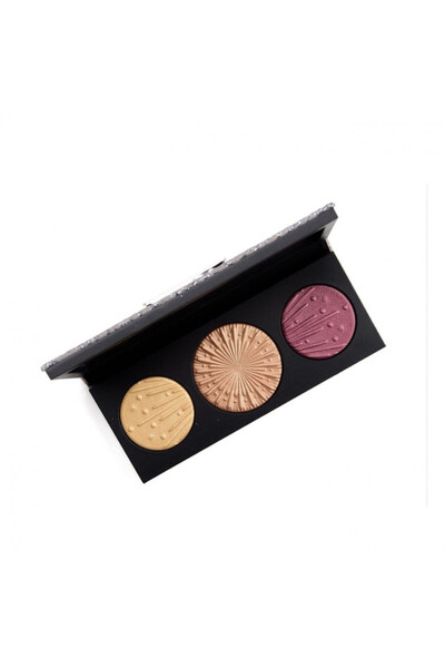 M.A.C MAC Flashing Ice Extra Dimension Skinfinish Trio Highlighting Powder Palette, 9g Highlighter, Light