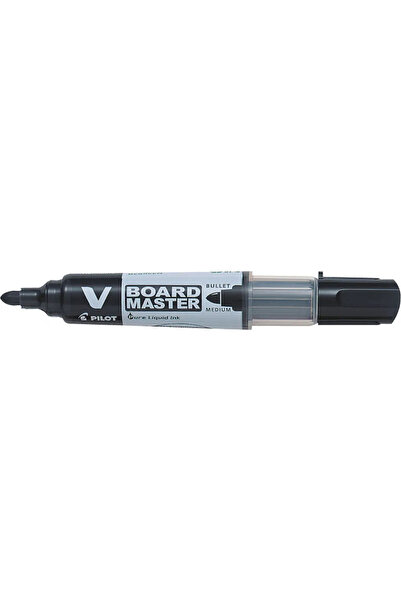 Pilot Marker Vboard Master pentru tablă albă, vârf rotund, 6 mm, negru