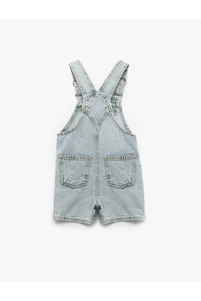 Koton Kids Light Indigo Unisex Baby Shorts 5Smb40001Td
