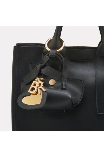 Black Ribbon Black Mini Bag Women's Bag Charm
