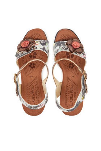 LAURA VITA Women's Sandals gray LAURA VITA-DECBYO 22 GRIS