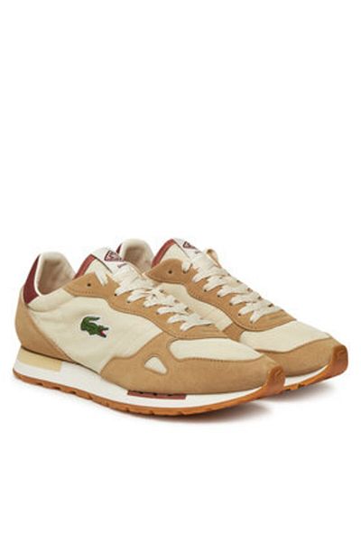 Lacoste Men's Sneakers beige LACOSTE-749SMA0014 OW9 OFF WHT/BURG