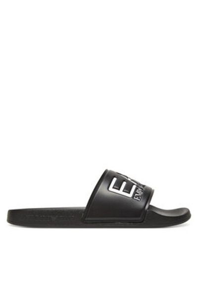 EA7 Emporio Armani Flip-flops bărbătești negri EA7 EMPORIO ARMANI-7X000108 AF15118 UC001 BLACK BEAUTY