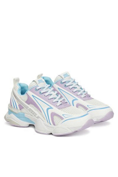 Steve Madden Women's Sneakers white STEVE MADDEN-SM19000122 WLV WHITE / BB LAVENDER
