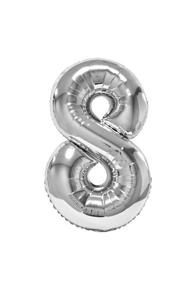 daço Foil Ball Figure 8 Silver Daco, 100 cm
