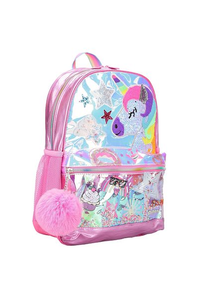 SKECHERS Unicorn Face Backpack, Girls' Backpack