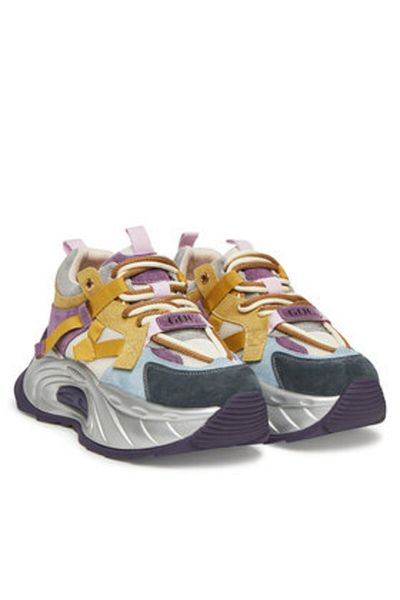 GOE Teniși pentru femei multicolori GOE-RR2N4028 GALBEN MULTI