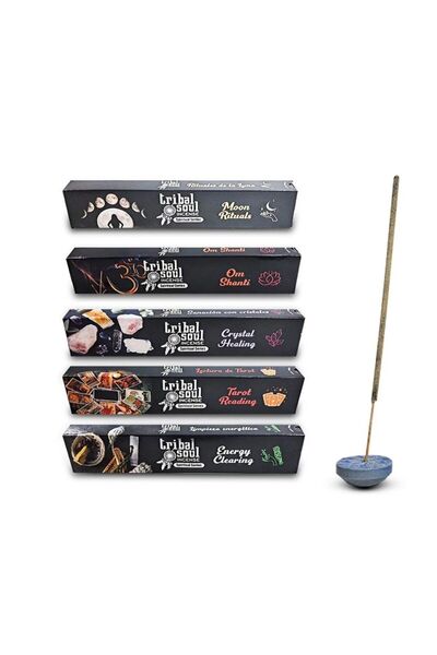 tribal soul Set 5 pachete betisoare parfumate Tribal Soul, seria spiritual, s...