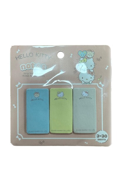 Miniso Sanrio Lisanslı Sert Kapak Dikey Not Kağıdı (Hello Kitty)