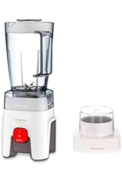 Generic LM242B27 Genuine 1.5 Litre Blender with grinder & grater, 500W, White, Plastic
