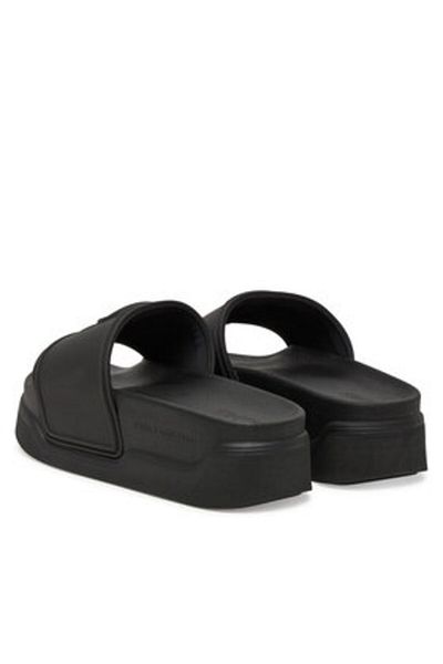 Karl Lagerfeld Flip-flops de damă negri KARL LAGERFELD-KL88819 V00 BLACK RUBBER