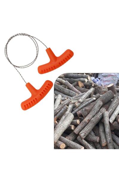 SUNUP SN-20500 70 cm Taşınabilir Kamp ve Survival El Cep Tipi Paslanmaz Çelik...