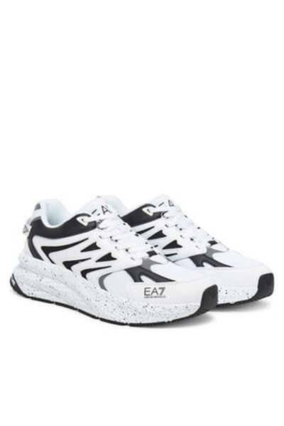 EA7 Emporio Armani Men's Sneakers white EA7 EMPORIO ARMANI-X8X194 XK408 C679 OPT.WHITE+BLACK