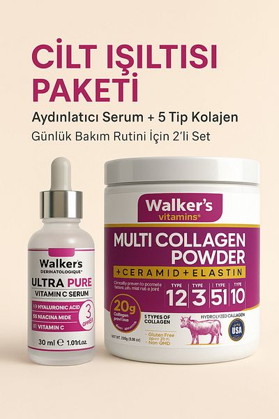 Walkers Youth Elixir – Serum & Collagen Package