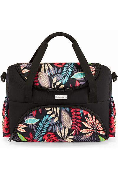 zagatto Mom & baby bag, multicolor, waterproof, 35x27x18 cm, stroller-friendly, adjustable strap, ZG938