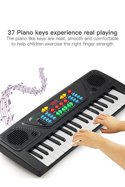 sharpdo Early Education 37 Key Children's Electronic Organ with Microphone