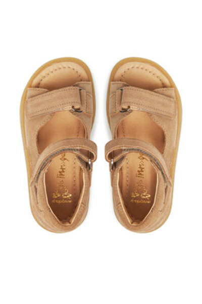 Mrugala Sandale pentru băieți maro MRUGAŁA-HUGO 1206/5-24 NISIPIU