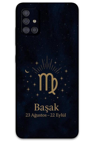Gramaphone Galaxy A71 Compatible Virgo Patterned Phone Case + Screen Protecto...