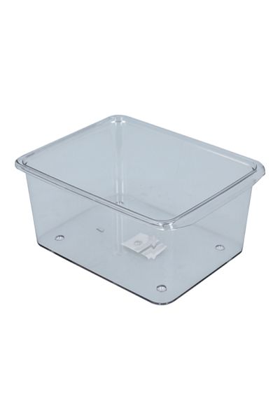 Felli Stackable Easy to Clean High Quality Plastic Refrigerator Organizer with Cover