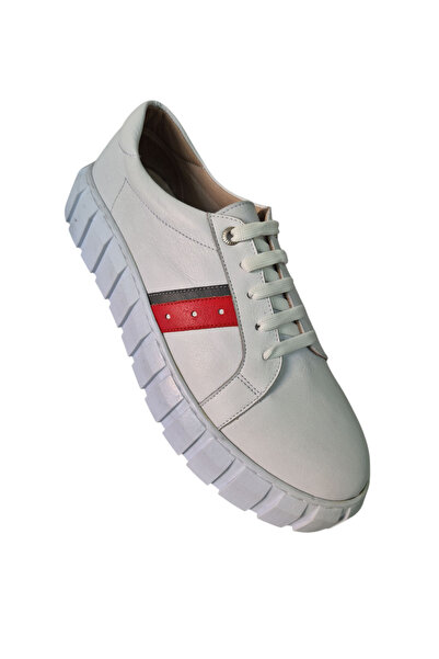 MelAlp Women's Genuine Leather Shoes Sports Lace-Up