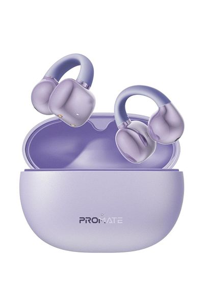 Promate OWS wireless earbuds with touch technology, up to 28 hours of playback time, 500mAh charging case