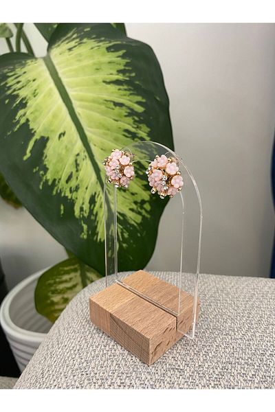 BİJUTERİX Flower Earrings