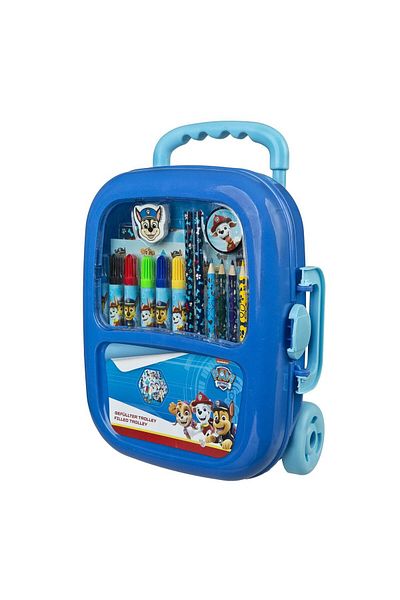 PAW PATROL Creative Set, Kindergarten Trolley With Accessories, 32 X 24.5 X 10 Cm