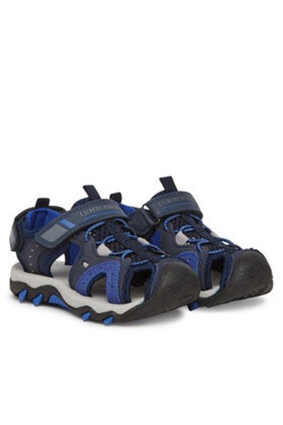 lumberjack Sandale albastre pentru băieți LUMBERJACK-LJ-SBE0106-002-R21-M0142_27/30 M BLEUMARIN/GRI REGAL