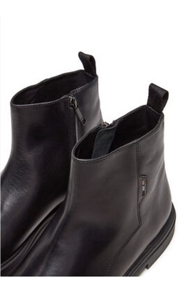 BOSS Ghete bărbătești negre HUGO BOSS-50529254 CALEV_BOOT_LT 10251919 01 001