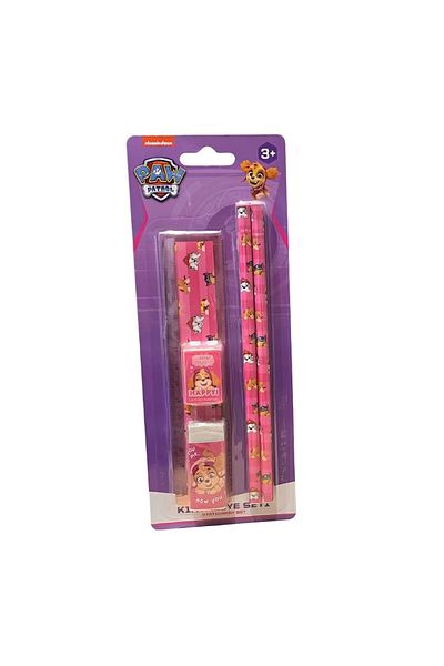 TOYFEST Paw Patrol Stationery Set with Pencil Case 5 Pieces